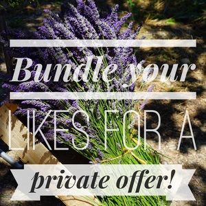 Bundle your likes for a private offer!!